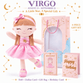 Bild in Galerie-Betrachter laden, 12 Zodiac Doll Collection – 17-Inch Astrology Birthday Gift Set for Girls - Gloveleya Official