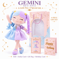 Bild in Galerie-Betrachter laden, 12 Zodiac Doll Collection – 17-Inch Astrology Birthday Gift Set for Girls - Gloveleya Official