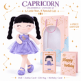 Bild in Galerie-Betrachter laden, 12 Zodiac Doll Collection – 17-Inch Astrology Birthday Gift Set for Girls - Gloveleya Official
