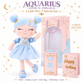 Bild in Galerie-Betrachter laden, 12 Zodiac Doll Collection – 17-Inch Astrology Birthday Gift Set for Girls - Gloveleya Official