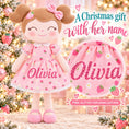Load image into Gallery viewer, Gloveleya Personalized Strawberry Girl Doll – 16-Inch Birthday Gift
