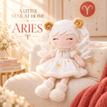 Carica l'immagine nel visualizzatore della galleria, Aries Zodiac Doll Gift Set – 17-Inch Birthday Gift for Girls - Gloveleya Official