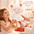 Carica l'immagine nel visualizzatore della galleria, Aries Zodiac Doll Gift Set – 17-Inch Birthday Gift for Girls - Gloveleya Official