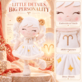 Carica l'immagine nel visualizzatore della galleria, Aries Zodiac Doll Gift Set – 17-Inch Birthday Gift for Girls - Gloveleya Official