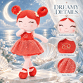 Carica l'immagine nel visualizzatore della galleria, Cancer Zodiac Doll Gift Set – 17-Inch Birthday Gift for Girls - Gloveleya Official