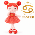 Carica l'immagine nel visualizzatore della galleria, Cancer Zodiac Doll Gift Set – 17-Inch Birthday Gift for Girls - Gloveleya Official