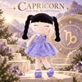 Load image into Gallery viewer, Capricorn Zodiac Doll Gift Set – 17-Inch Birthday Gift for Girls - Gloveleya Official