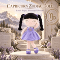 Load image into Gallery viewer, Capricorn Zodiac Doll Gift Set – 17-Inch Birthday Gift for Girls - Gloveleya Official