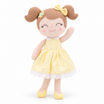 Load image into Gallery viewer, Personalized 16-inch Gloveleya Spring Girl Doll Baby Girls Gifts Plush Toy Yellow