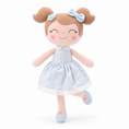 Charger l'image dans la visionneuse de la galerie, Personalized 16-inch Gloveleya Spring Girls Dolls Blue