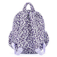 Bild in Galerie-Betrachter laden, Gloveleya 11 - inch Toddler Girl Backpack Fashion Plush Kindergarten Backpacks with 12 - inch Curly Hair Purple Leopard Skirt Doll Tanned - Gloveleya Official