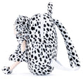 Bild in Galerie-Betrachter laden, Gloveleya 11 - inch Toddler Girl Backpack Plush Kindergarten Backpacks with 12 - inch Curly Hair Animal Doll in Black and White Skirt - Gloveleya Official