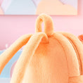 Load image into Gallery viewer, Gloveleya 11 - inch Toddler Girl Backpack Snow Ferret Kindergarten Backpacks with 12 - inch Orange Bunny Doll - Gloveleya Official