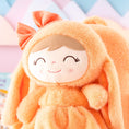 Load image into Gallery viewer, Gloveleya 11 - inch Toddler Girl Backpack Snow Ferret Kindergarten Backpacks with 12 - inch Orange Bunny Doll - Gloveleya Official