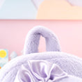 Cargar la imagen en la vista de la galería, Gloveleya 11 - inch Toddler Girl Backpack Snow Ferret Kindergarten Backpacks with 12 - inch Purple Bunny Doll - Gloveleya Official