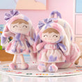 Load image into Gallery viewer, Gloveleya 11 - inch Toddler Girl Backpack Snow Ferret Kindergarten Backpacks with 12 - inch Rainbow Bunny Doll - Gloveleya Official