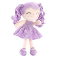 Bild in Galerie-Betrachter laden, Gloveleya 12 - inch Curly Hair Starry Sky Dolls Bronzing Purple Stars Skirt - Pure Purple Hair - Gloveleya Official