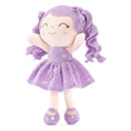 Bild in Galerie-Betrachter laden, Gloveleya 12 - inch Curly Hair Starry Sky Dolls Bronzing Purple Stars Skirt - Pure Purple Hair - Gloveleya Official
