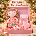 Load image into Gallery viewer, Gloveleya 12-Inch Personalized Baby Shower Gift Set – Orange Fruit Girl Doll - Gloveleya Official