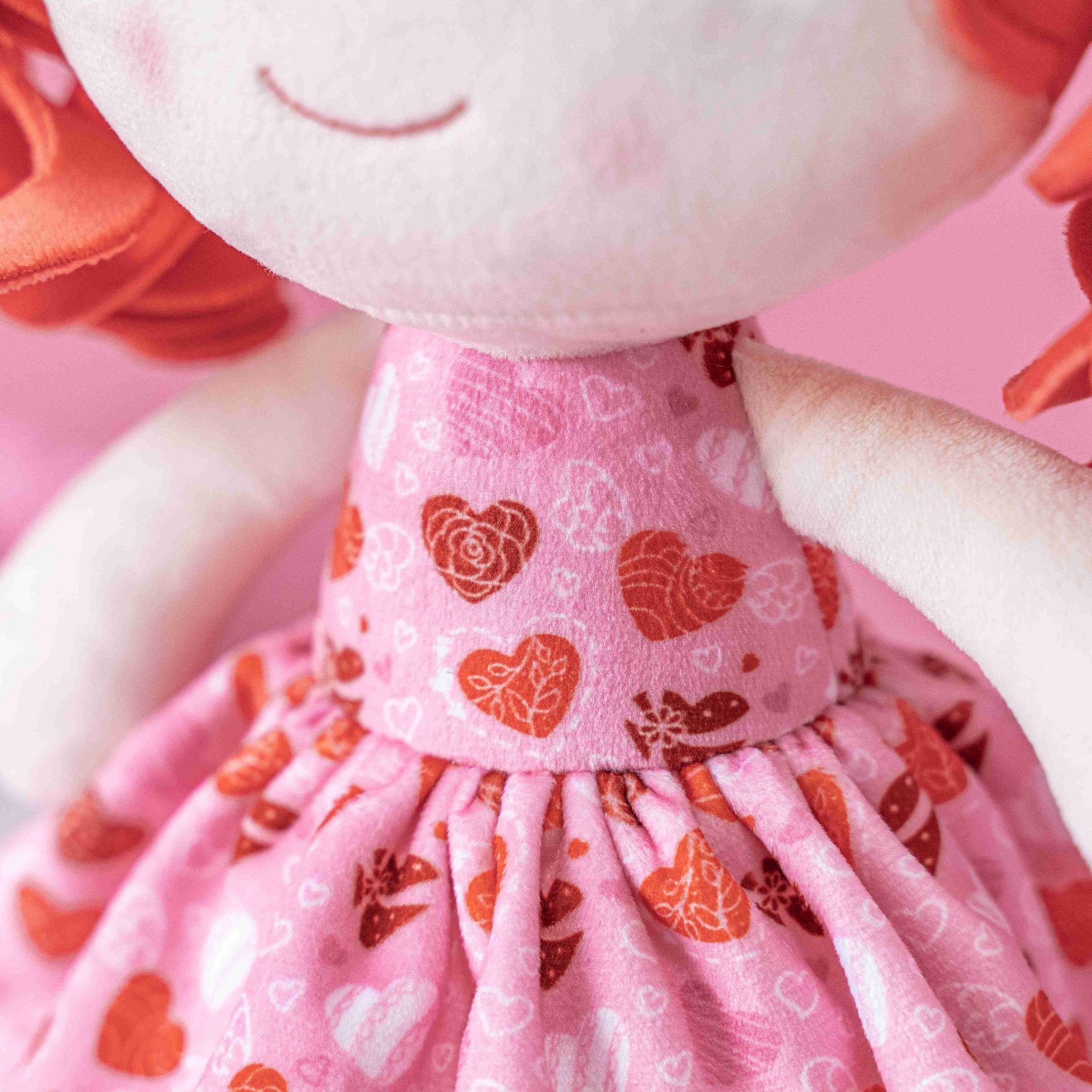 Gloveleya 12 - inch Personalized Curly Hair Dolls Love Heart Dress Series - Gloveleya Official