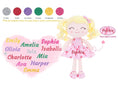 Load image into Gallery viewer, Gloveleya 12 - inch Personalized Curly Hair Fruit Girl Doll Series - Gloveleya Official