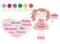 Load image into Gallery viewer, Gloveleya 12 - inch Personalized Curly Hair Fruit Girl Doll Series - Gloveleya Official