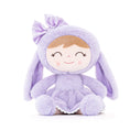 Load image into Gallery viewer, Gloveleya 12 - inch Personalized Plush Bunny Doll Purple - Gloveleya Official