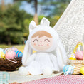 Charger l'image dans la visionneuse de la galerie, Gloveleya 12 - inch Personalized Plush Bunny Doll White - Gloveleya Official