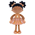 Load image into Gallery viewer, Gloveleya 12 - inch Personalized Plush Dolls Curly Haired Iridescent Girls - Tanned Gold - Gloveleya Official