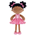 Load image into Gallery viewer, Gloveleya 12 - inch Personalized Plush Dolls Curly Haired Iridescent Girls - Tanned Rose - Gloveleya Official