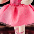Load image into Gallery viewer, Gloveleya 13 - inch Personalized Glass Ballet Girl Doll Pink - Gloveleya Official