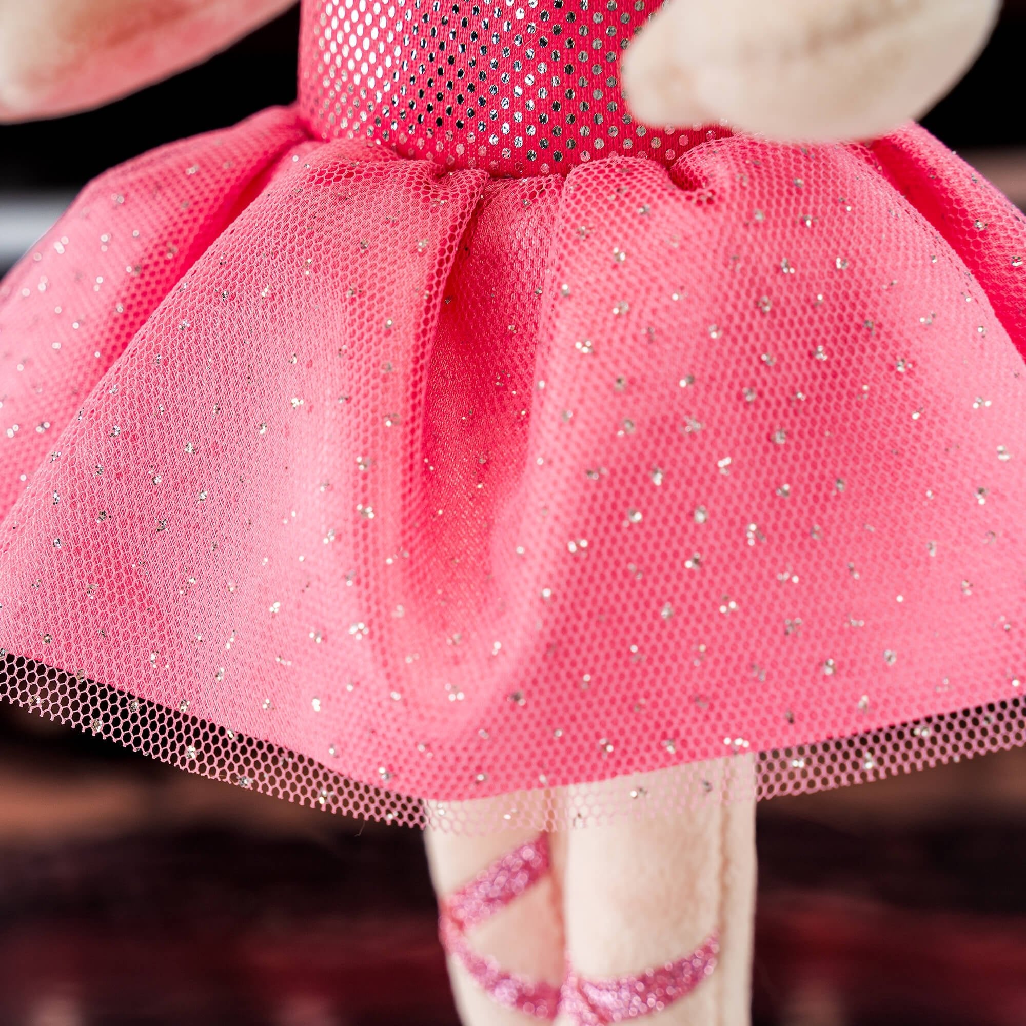 Gloveleya 13 - inch Personalized Glass Ballet Girl Doll Pink - Gloveleya Official