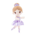 Load image into Gallery viewer, Gloveleya 13 - inch Personalized Glass Ballet Girl Doll Purple - Gloveleya Official