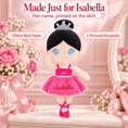 Load image into Gallery viewer, Gloveleya 13-inch Personalized Plush Dolls Ballerina Series Rose - Gloveleya Official