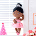 Load image into Gallery viewer, Gloveleya 13 - inch Personalized Plush Dolls Ballerina Series Tanned Skin Ballet Dream - Gloveleya Official