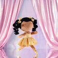 Bild in Galerie-Betrachter laden, Gloveleya 14 - inch Personalized Plush Dolls Curly Ballerina Series Tanned Gold Ballet Dream - Gloveleya Official