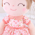 Cargar la imagen en la vista de la galería, Gloveleya 16 - inch Personalized Cherry Girl Dolls Pink - Gloveleya Official