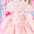 Carica l'immagine nel visualizzatore della galleria, Gloveleya 16 - inch Personalized Flocking Heart Princess Pink - Gloveleya Official