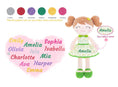 Load image into Gallery viewer, Gloveleya 16 - inch Personalized Flower Fairy Girls Dolls Series - Gloveleya Official