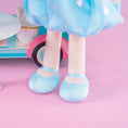 Load image into Gallery viewer, Gloveleya 16 - inch Personalized Plush Dolls Curly Love Heart Princess Dolls - Blue - Gloveleya Official