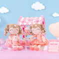 Load image into Gallery viewer, Gloveleya 16 - inch Personalized Plush Dolls Curly Love Heart Princess Dolls - Pink - Gloveleya Official