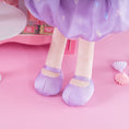 Load image into Gallery viewer, Gloveleya 16 - inch Personalized Plush Dolls Curly Love Heart Princess Dolls - Purple - Gloveleya Official