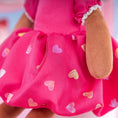 Load image into Gallery viewer, Gloveleya 16 - inch Personalized Plush Dolls Curly Love Heart Princess Dolls - Rose - Gloveleya Official