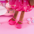 Load image into Gallery viewer, Gloveleya 16 - inch Personalized Plush Dolls Curly Love Heart Princess Dolls - Rose - Gloveleya Official