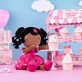 Load image into Gallery viewer, Gloveleya 16 - inch Personalized Plush Dolls Curly Love Heart Princess Dolls - Rose - Gloveleya Official