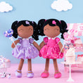 Load image into Gallery viewer, Gloveleya 16 - inch Personalized Plush Dolls Curly Love Heart Princess Dolls - Rose - Gloveleya Official