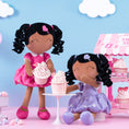 Load image into Gallery viewer, Gloveleya 16 - inch Personalized Plush Dolls Curly Love Heart Princess Dolls - Rose - Gloveleya Official
