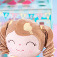 Load image into Gallery viewer, Gloveleya 16 - inch Personalized Plush Dolls Curly Love Heart Princess Dolls - Yellow - Gloveleya Official
