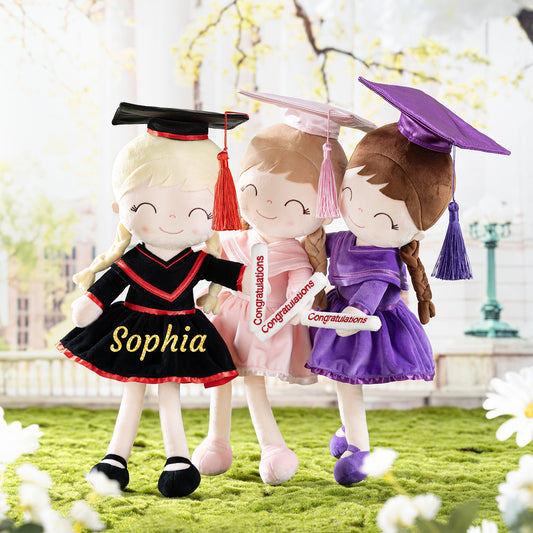 Gloveleya 16 - inch Personalized Plush Dolls Graduation Gift Series - Gloveleya Official