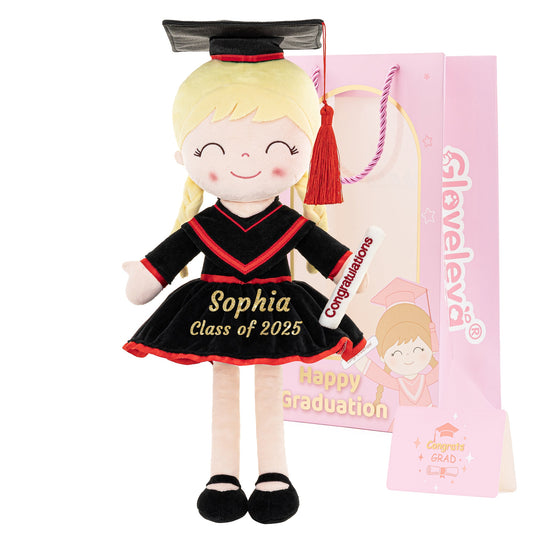 Gloveleya 16 - inch Personalized Plush Dolls Graduation Gift Series - Gloveleya Official